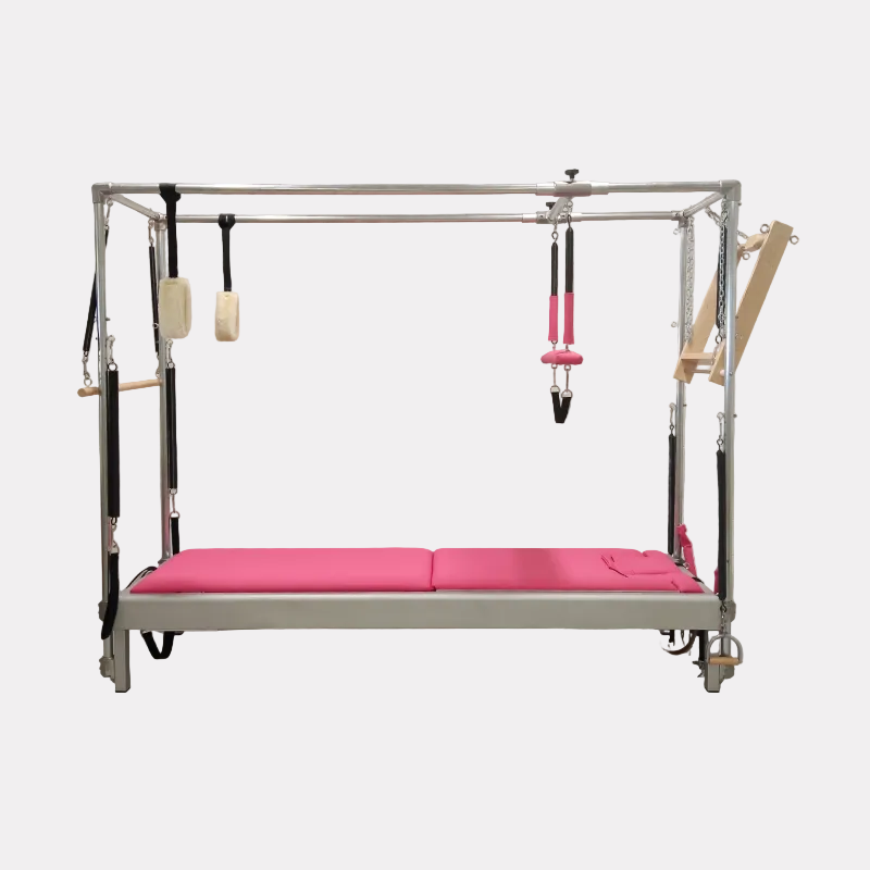 Pilates Reformer in Aluminium frame with Cadillac Conversion | ARREGON® Original Pilates Equipment