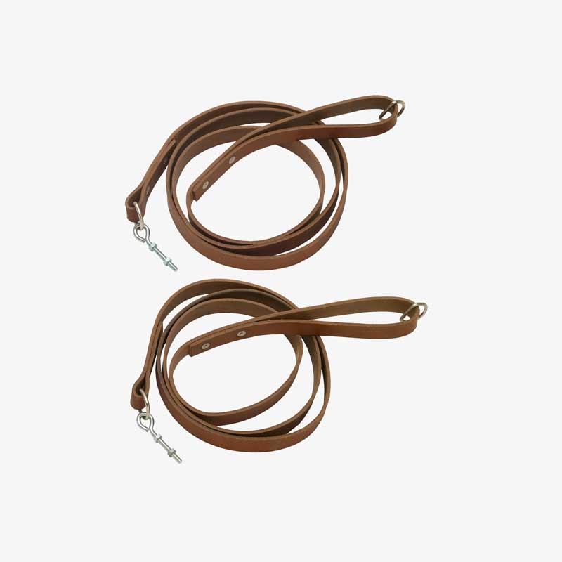 Leather Reformer Straps (Pair) | ARREGON® Original Pilates Equipment