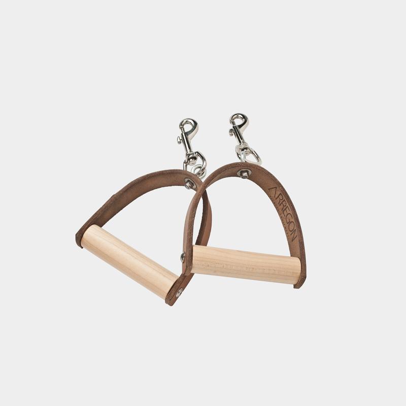 Wood and Leather Handles | Arregon® Original Pilates Equipment